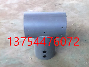 桥梁支架底部焊接连接三通